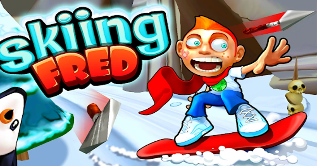 Play Skiing Fred Free Online