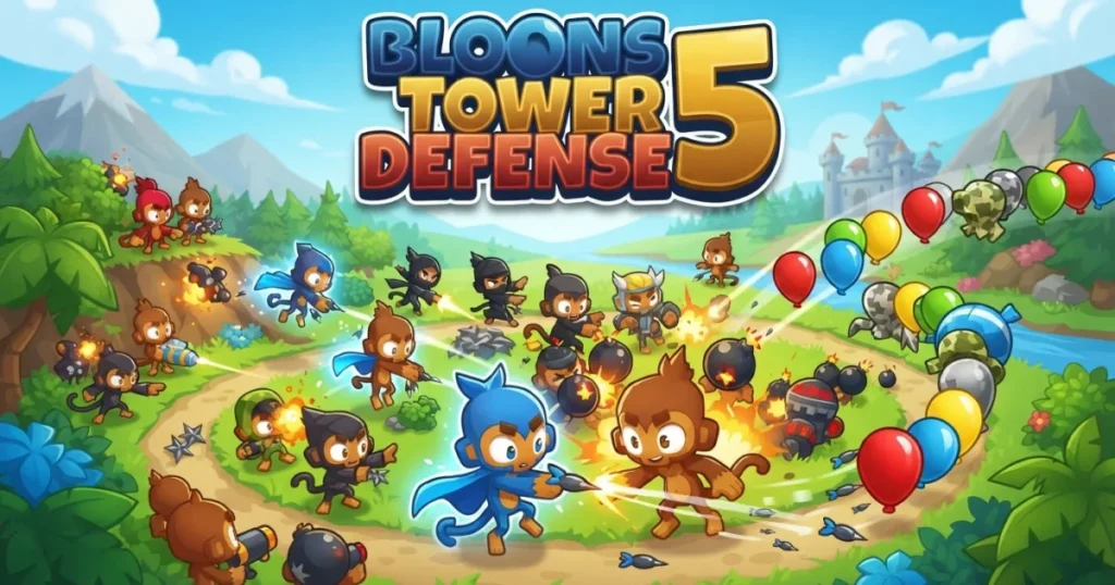 Play Bloons Tower Defense 5 Free Online