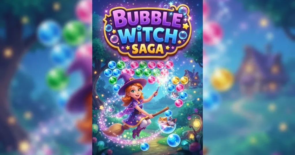 Play Bubble Witch Saga Free Online