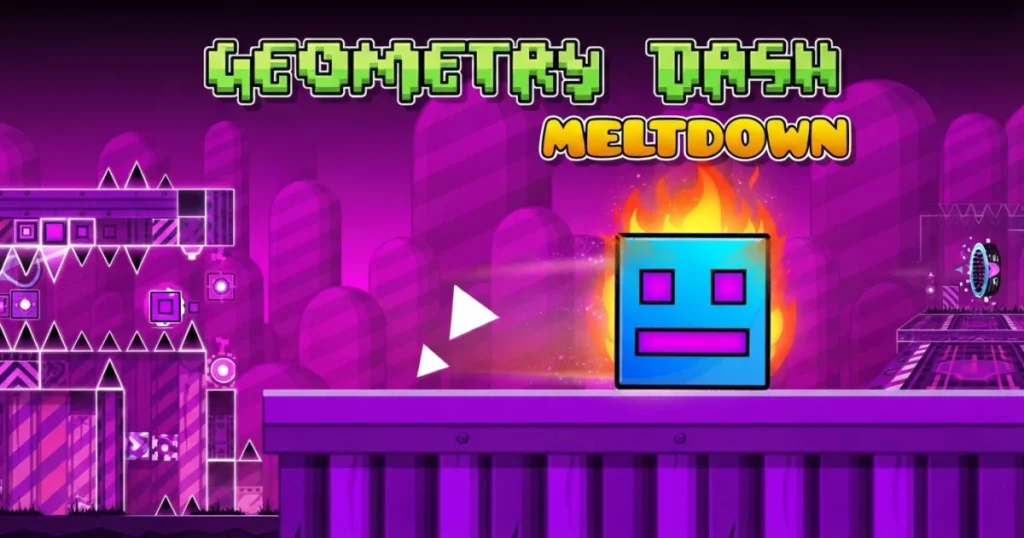 Play Geometry Dash Meltdown Free Online