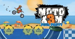 Moto x3m pool party
