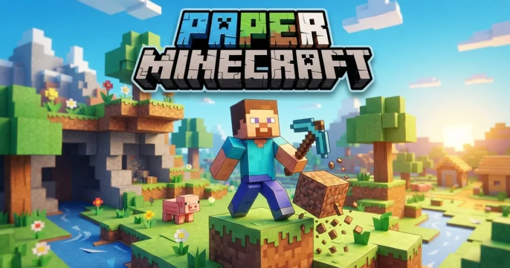 Play Paper Minecraft Free Online