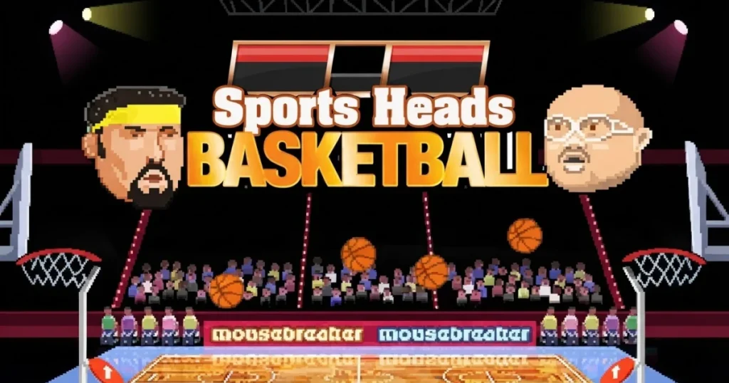 Play Sports Heads Basketball Free Online