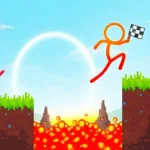 Play Stickman Parkour 3 Free Online