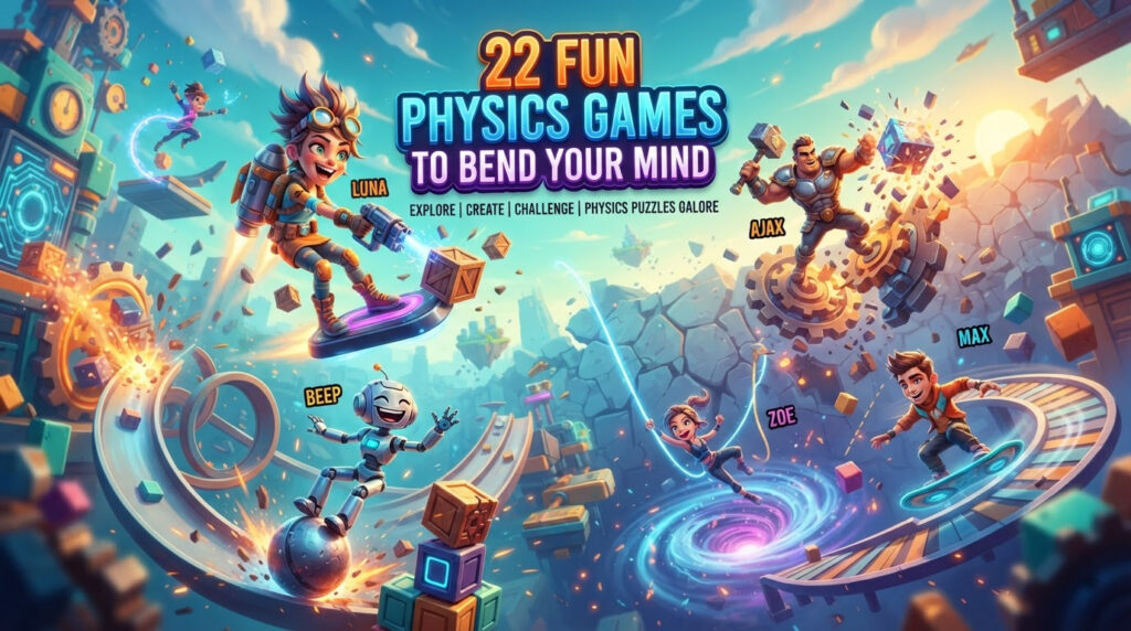 22 Fun Physics Games to Bend Your Mind