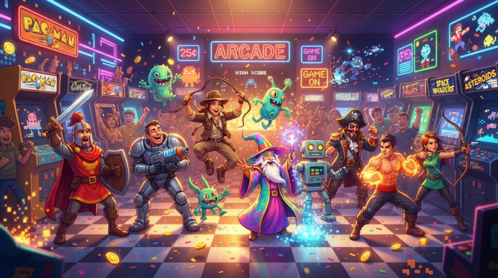 23 Classic Arcade Games for Endless Fun