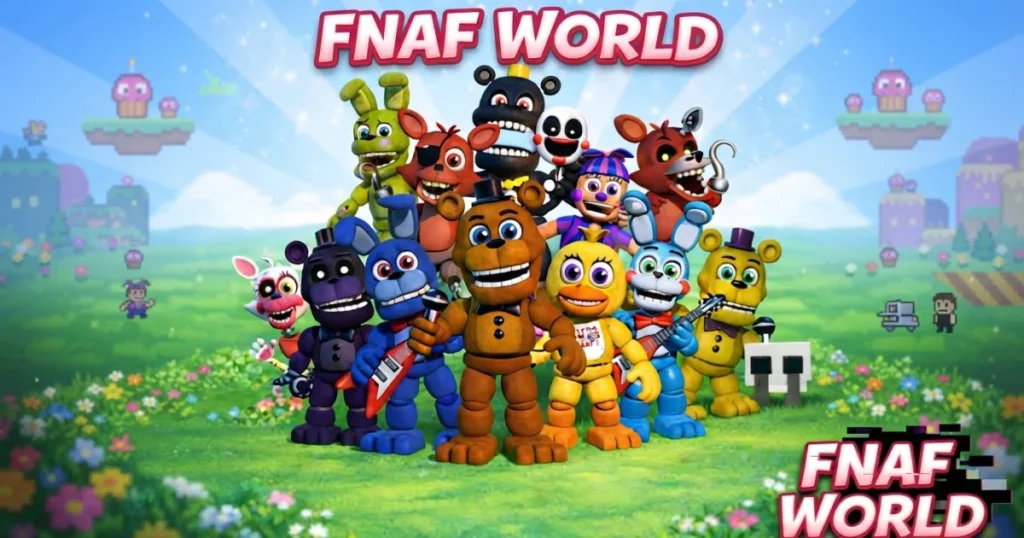 Play Fnaf World Free Online