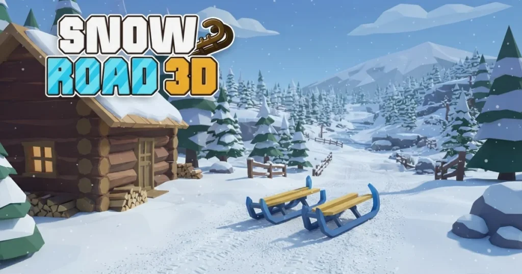Play Snow Road 3D Free Online